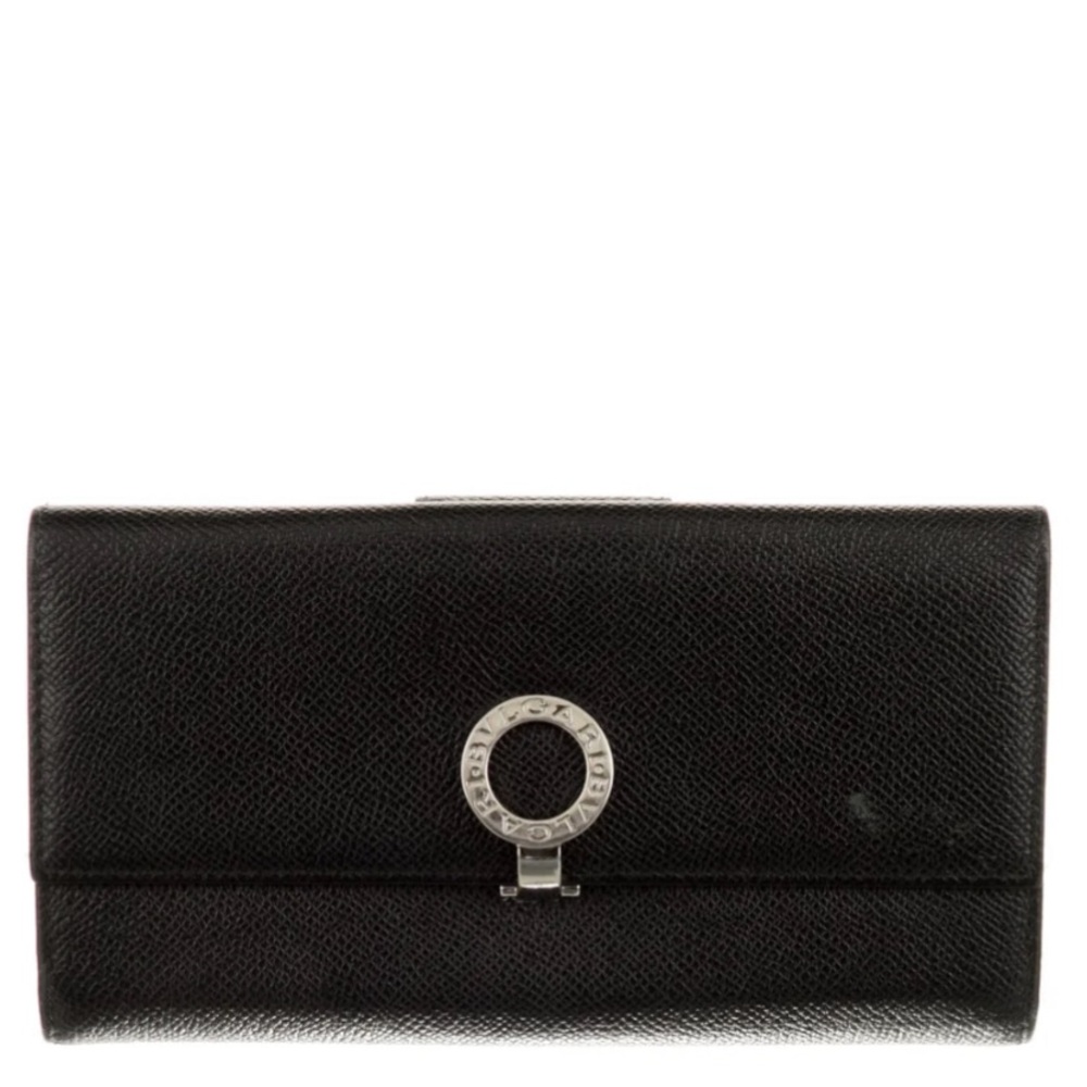 BVLGARI
Leather Continental Wallet vintage